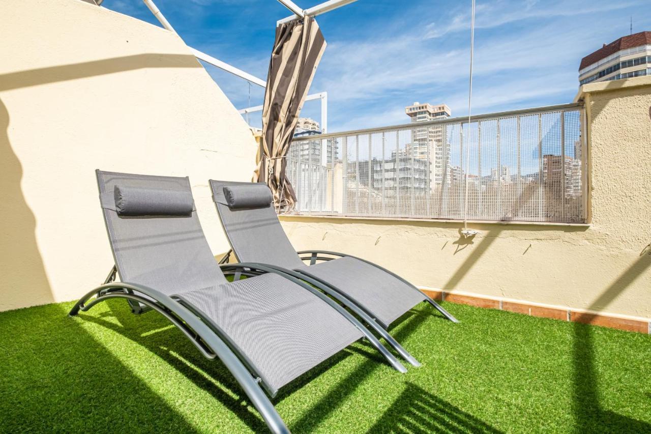 Penthouse Ancla 562 Levante Beach Benidorm Exterior foto